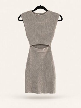 WILFRED FREE| Cut-out Knit Mini Dress - 2XS